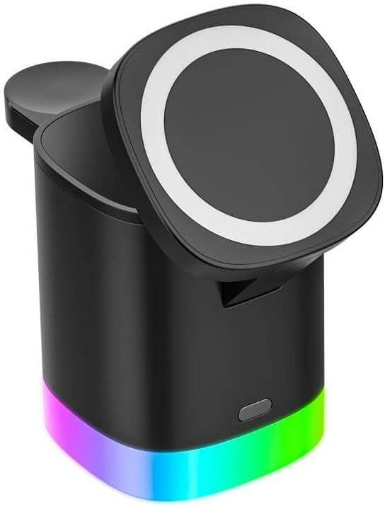 foldable travel wireless charger iphone for dubai commuters and travelers