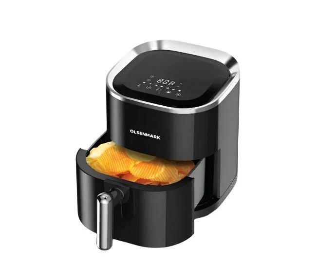 3.5L digital air fryer with touch display for small UAE kitchens