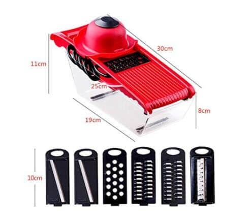 Electric vegetable cutter 5-in-1 food slicer UAE