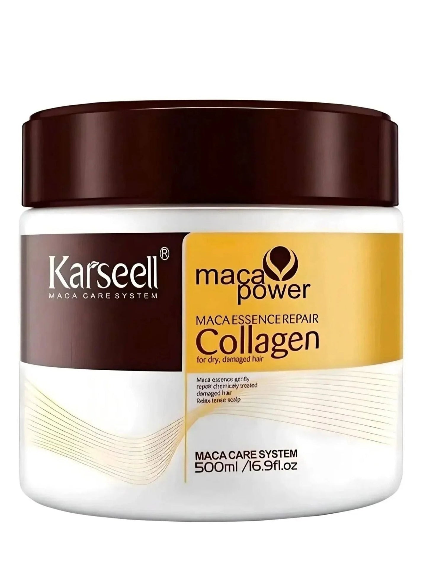 500ml hydrolyzed collagen hair mask for deep cortex repair dubai