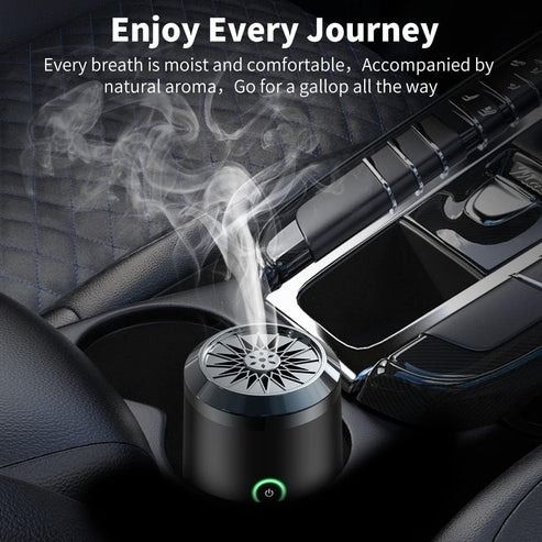 Electric bakhoor burner with USB-C charging for car and home use