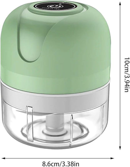 mini electric food processor for garlic ginger and seasonings
