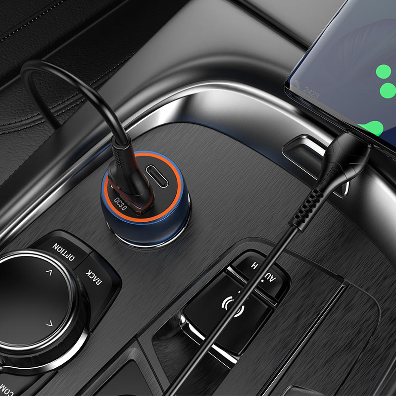 Hoco - Blue Whale Car Charger (Z46A) - LaamLooks