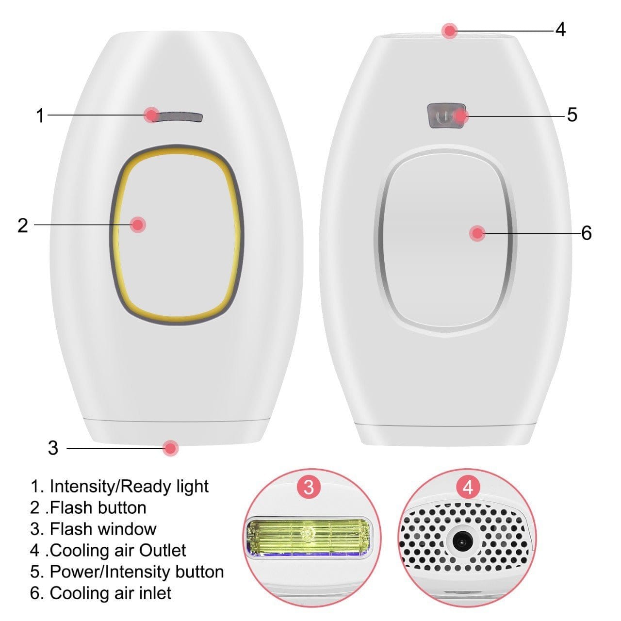 ipl Photon Laser Hair Removal Apparatus - LaamLooks