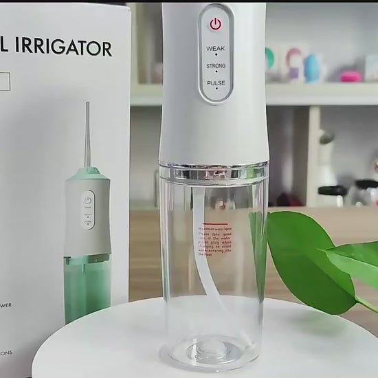 Portable Oral Irrigator/ Flosser video2