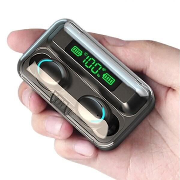 F9 Pro Plus TWS earbuds with 8D surround HIFI sound quality