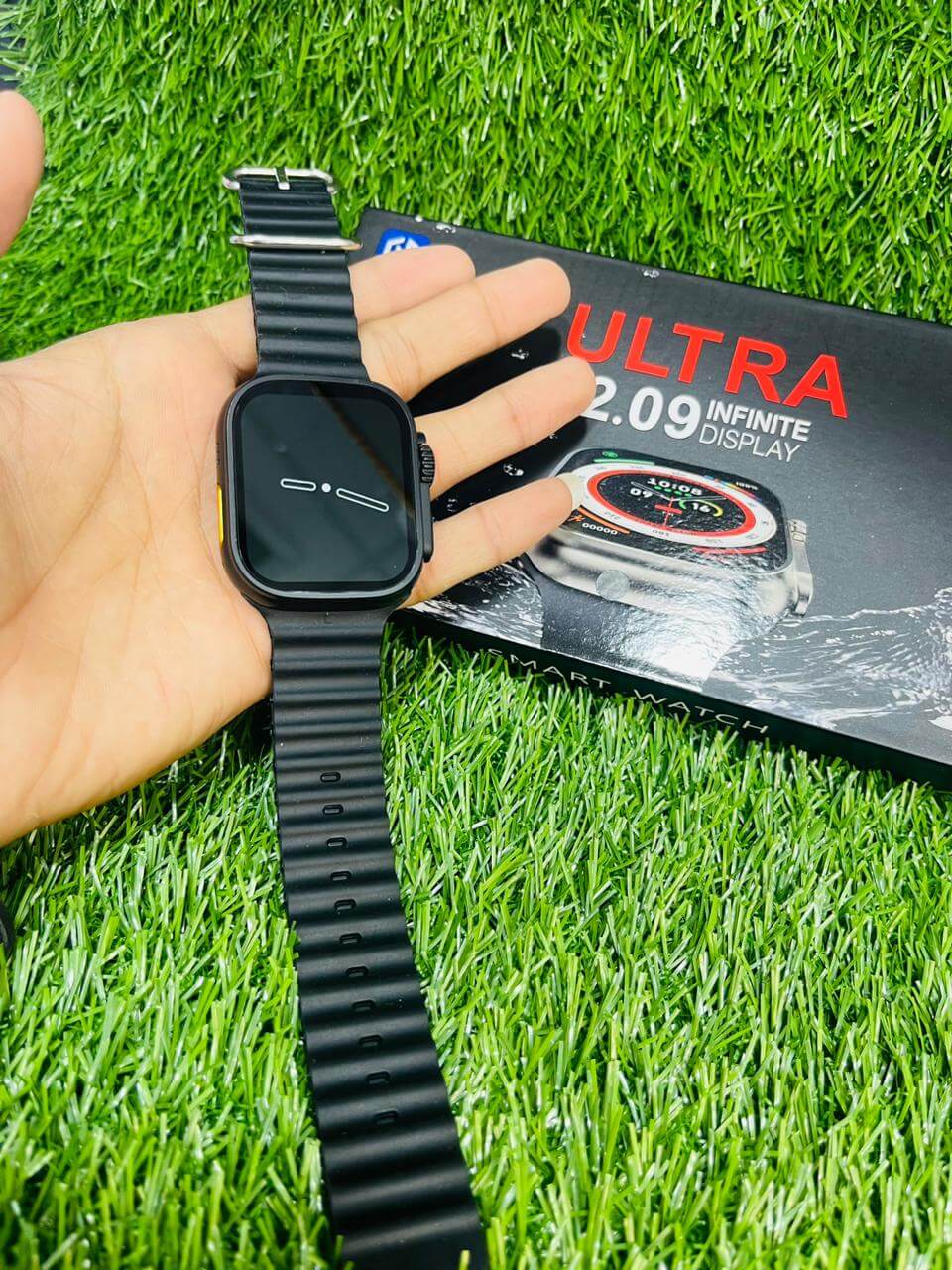 ultra 2 smartwatch health sensors heart rate ECG SpO2 tracking