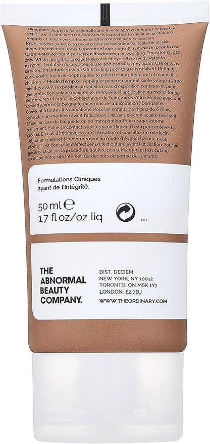 ordinary suncare filters with antioxidants for sensitive skin